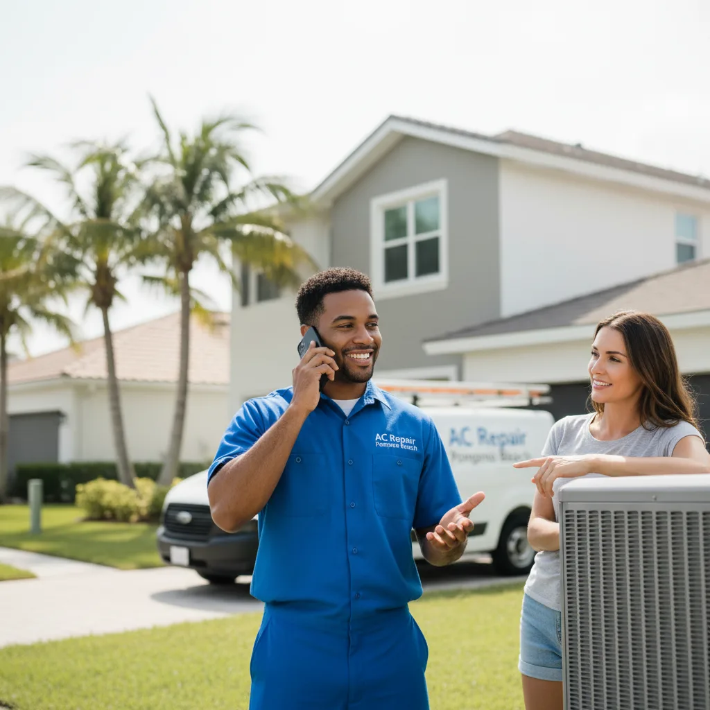 AC Repair Pompano Beach customer support in Colora